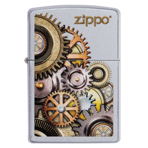 Zippo aansteker Metallic Gears Design