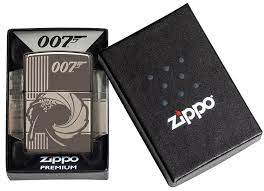 Zippo aansteker James Bond BT All Verpakking
