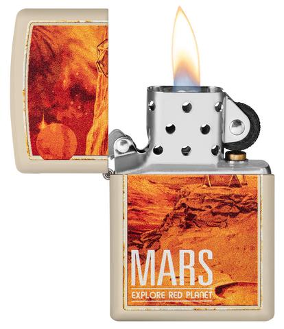 Zippo aansteker Mars Explore Open