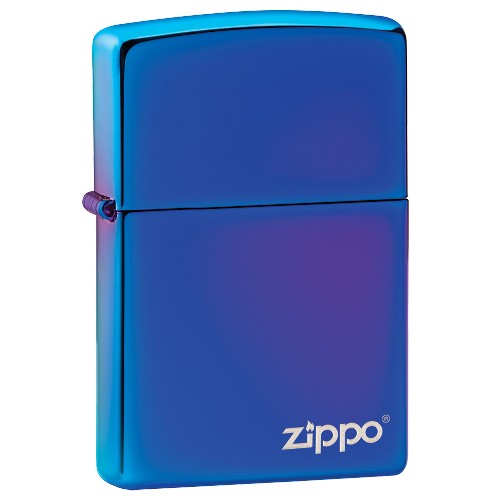 Zippo aansteker indigo met logo