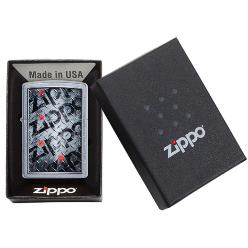 Zippo aansteker Logo Metal Plate