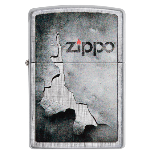 Zippo aansteker Peeled Metal