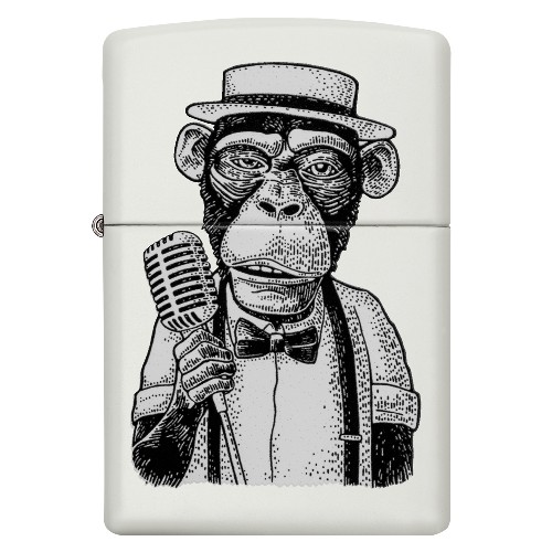 Zippo aansteker Vintage Monkey