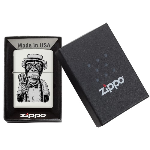 Zippo aansteker Vintage Monkey verpakking