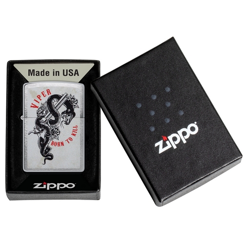 Zippo aansteker Viper Design verpakking