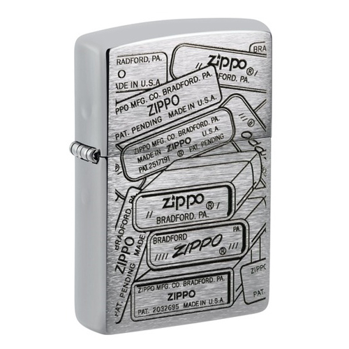 Zippo Bottom Stamps Design Aansteker