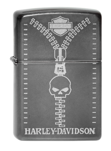 Zippo Harley Davidson Zipper Skull