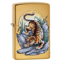 Zippo aansteker Tattoo Tiger Design