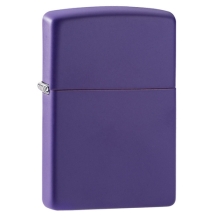 Zippo aansteker purple matte