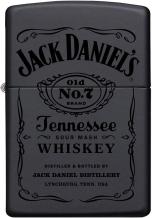 Zippo aansteker Jack Daniel's Black in Black