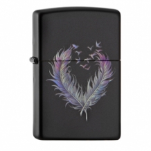 Zippo aansteker Feathered Heart