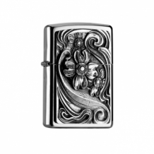 Zippo aansteker 3D Floral Design