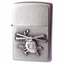 Zippo aansteker helicopter