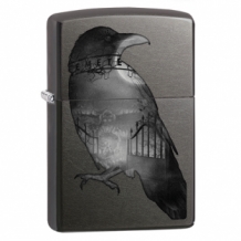 Zippo aansteker Double Exposed Raven