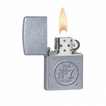 Zippo aansteker Jack Daniels Old No7 Stamp street chrome