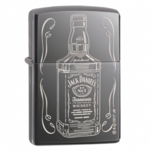 Zippo aansteker Jack Daniel's Bottle Black Ice