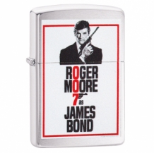 Zippo aansteker James Bond Roger Moore