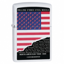 Zippo aansteker Rolling Stones North American Tour 1989