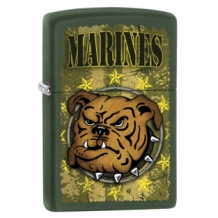 Zippo aansteker U.S. Marines Mascot