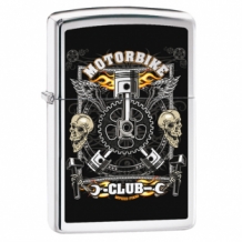 Zippo aansteker Vintage Motorbike Poster
