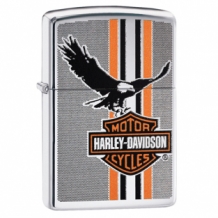 Zippo aansteker Harley-Davidson Logo & Eagle