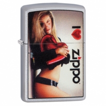 Zippo aansteker Mazzi - I love Zippo
