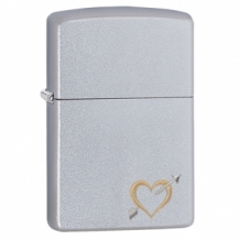 Zippo aansteker Heart and Arrow