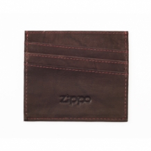 Zippo creditcard Houder Bruin voorzijde