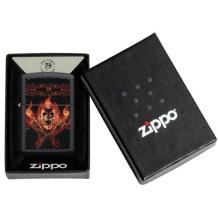 Zippo aansteker Anne Stokes Skull with Flames