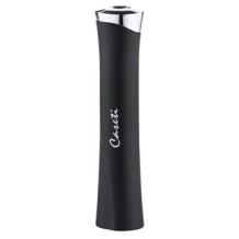 Caseti aansteker Piezo Black Matt Chrome