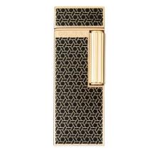 Colibri vuursteen aansteker Continental goud pattern