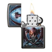 Zippo aansteker Dragon Anne Stokes Collection open 