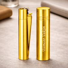 Aanstekers graveren in monotype corsiva