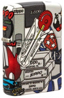 Zippo aansteker Spy design