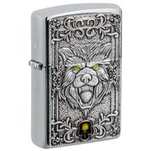 Zippo aansteker Wolf Emblem Design