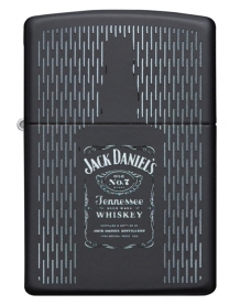 Zippo aansteker Jack Daniels Old No7 Matte Black