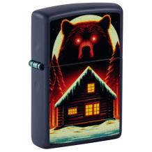 Zippo aansteker Bear and Cabin