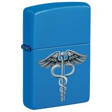 Zippo aansteker Caduceus Symbol