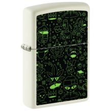 Zippo aansteker Doodle Cannabis