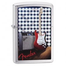 Zippo aansteker Fender Stratocaster and Amp