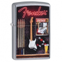 Zippo aansteker Fender Stratocaster Poolcafe