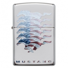 Zippo aansteker Ford Mustang Logo
