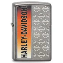 Zippo aansteker Harley Davidson Gray Dusk