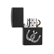 Zippo aansteker Horseshoe black