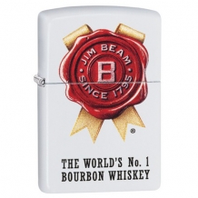 Zippo aansteker Jim Beam World's No1