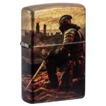 Zippo aansteker Knight Design