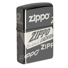 Zippo aansteker Logo All Over