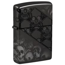Zippo aansteker Multiple Skulls Design