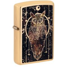 Zippo aansteker Owl Design