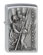 Zippo aansteker Patron St. Christopher